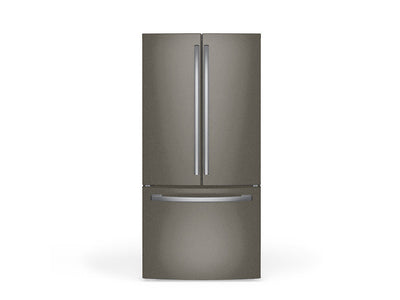 3M 2080 Matte Charcoal Metallic DIY Built-In Refrigerator Wraps