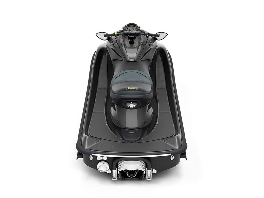 3M 2080 Matte Black Metallic Jet Ski Vinyl Wraps