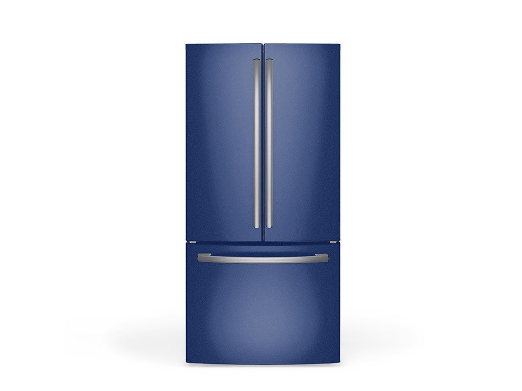 3M™ 2080 Matte Slate Blue Metallic Refrigerator Wraps | Fridge