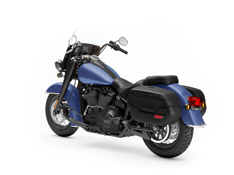 3M 2080 Matte Slate Blue Metallic Motorcycle Vinyl Wraps