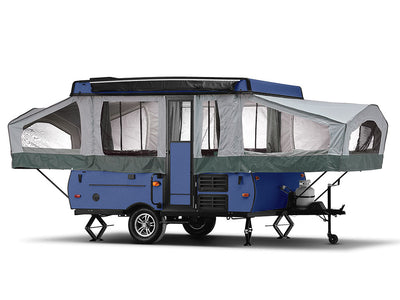 3M 2080 Matte Slate Blue Metallic DIY Truck Camper Wraps