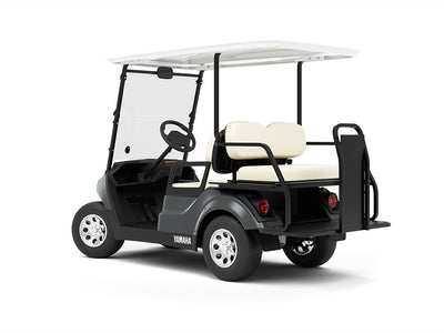 3M 2080 Matte Deep Black Golf Cart Vinyl Wraps