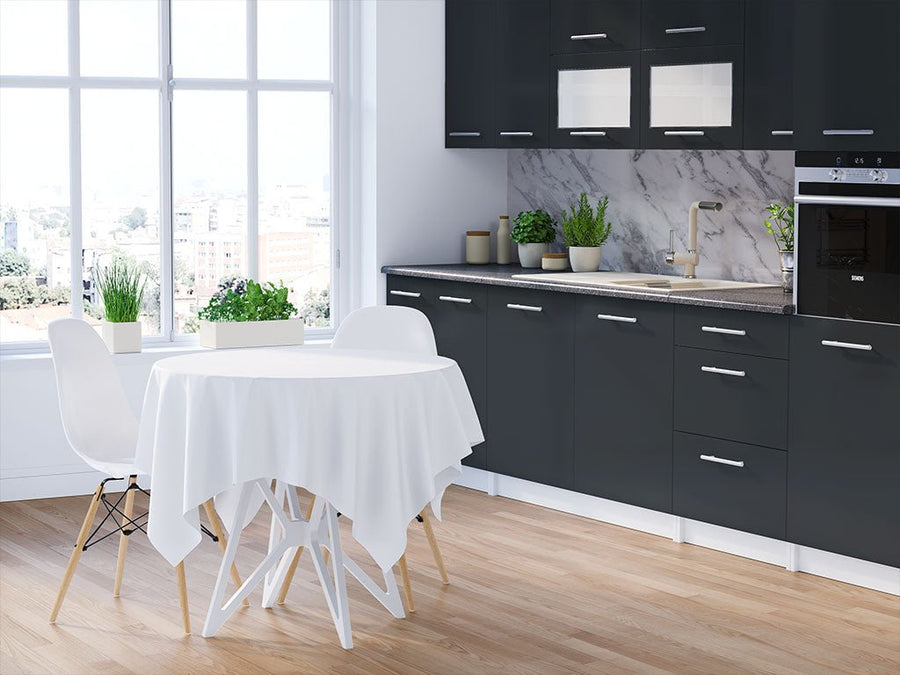 3M 2080 Matte Deep Black DIY Kitchen Cabinet Wraps