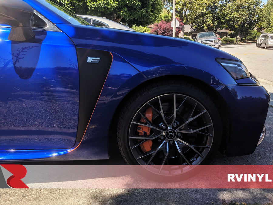 ~3M 2080 M22 Matte Deep Black Lexus DIY Custom Wrap~0