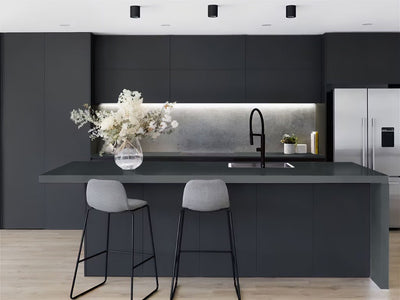 3M™ 2080 Matte Deep Black Kitchen Countertop Wraps
