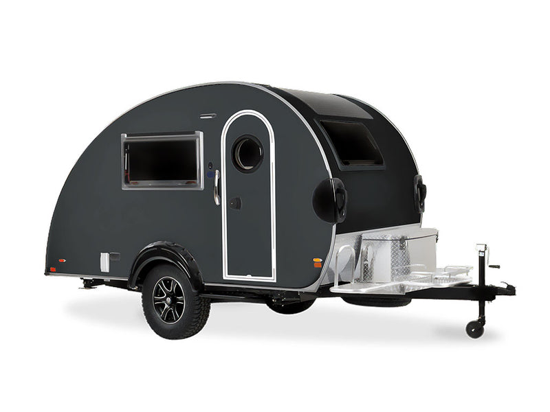 3M 2080 Matte Deep Black Do-It-Yourself Truck Camper Wraps
