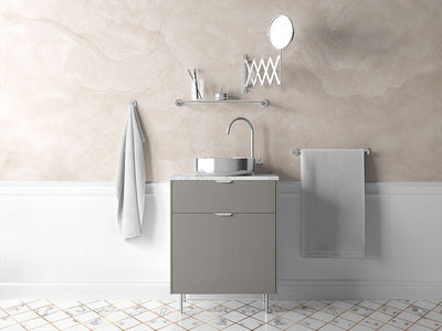 3M™ 2080 Matte Gray Aluminum Bathroom Cabinet Wraps