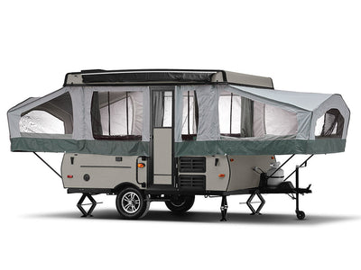 3M 2080 Matte Gray Aluminum Pop-Up Camper