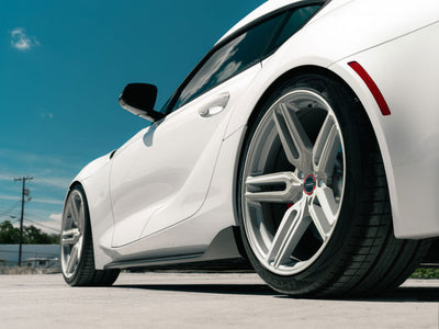 3M™ 2080 Matte Gray Aluminum Wrapped Rim Example