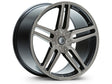 3M™ 2080 Matte Gray Aluminum Vinyl Rim Wrap