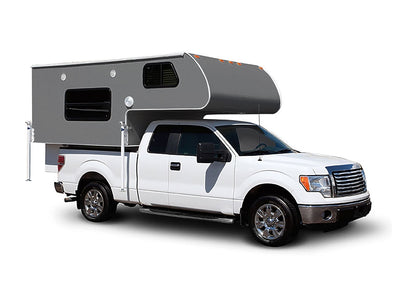 3M 2080 Matte Dark Gray Truck Camper Wraps
