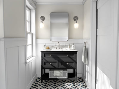 3M 2080 Matrix Black DIY Bathroom Cabinet Wraps