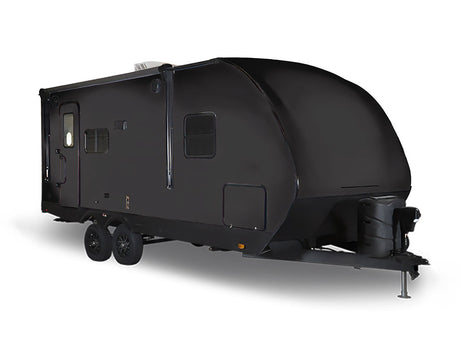 3M 2080 Satin Black Travel Trailer Wraps
