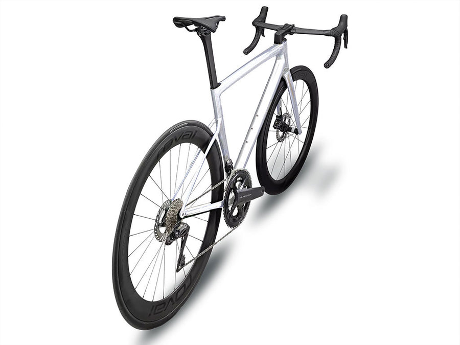 3M 2080 Satin White Aluminum Bicycle Vinyl Wraps