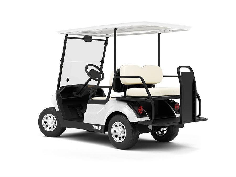 3M 2080 Satin White Aluminum Golf Cart Vinyl Wraps