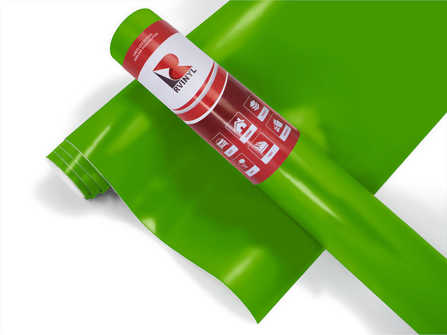 3M™ 2080 Satin Apple Green Wheel Wrap Roll