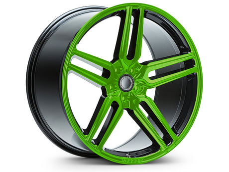 3M™ 2080 Satin Apple Green Vinyl Rim Wrap