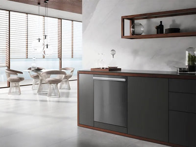 3M™ 2080 Satin Dark Gray Wrapped Dishwasher Example