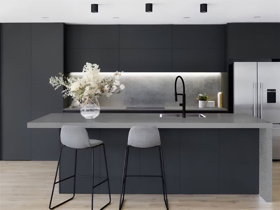 3M™ 2080 Satin Dark Gray Kitchen Countertop Wraps