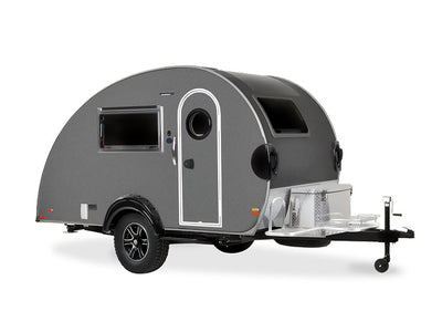 3M 2080 Satin Dark Gray DIY Tear Drop Trailer Wraps