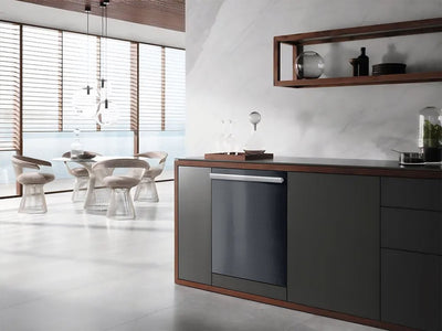 3M™ 2080 Satin Thunder Cloud Wrapped Dishwasher Example