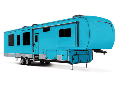 3M 2080 Satin Ocean Shimmer Do-It-Yourself 5th Wheel Travel Trailer Wraps