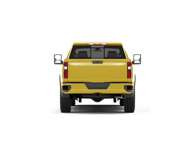 3M 2080 Satin Bitter Yellow Truck Vinyl Wraps