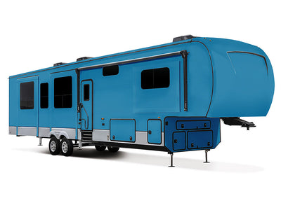 3M 2080 Satin Perfect Blue RV Vinyl Wraps