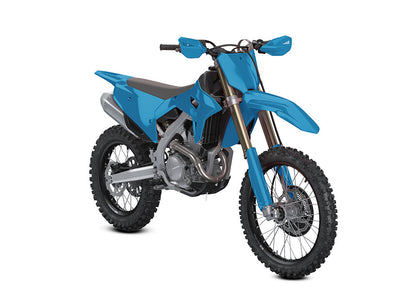 3M 2080 Satin Perfect Blue Dirt Bike Wraps