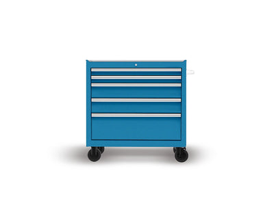 3M 2080 Satin Perfect Blue DIY Tool Cabinet Wraps