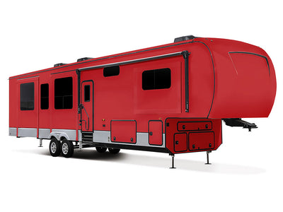 3M 2080 Satin Smoldering Red RV Vinyl Wraps