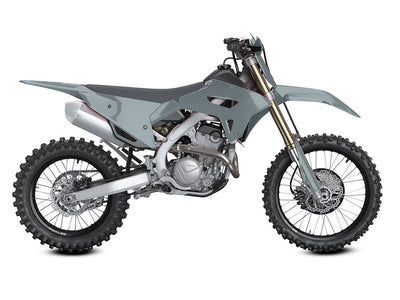 3M 2080 Satin Battleship Gray Do-It-Yourself Dirt Bike Wraps