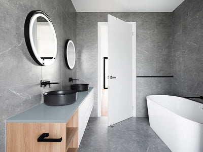 3M™ 2080 Satin Battleship Gray Bathroom Countertop Wraps