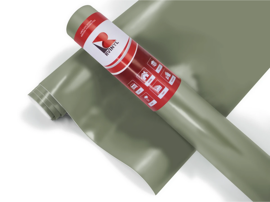 3M™ 2080 Satin Komodo Green Vinyl Wrap | S56