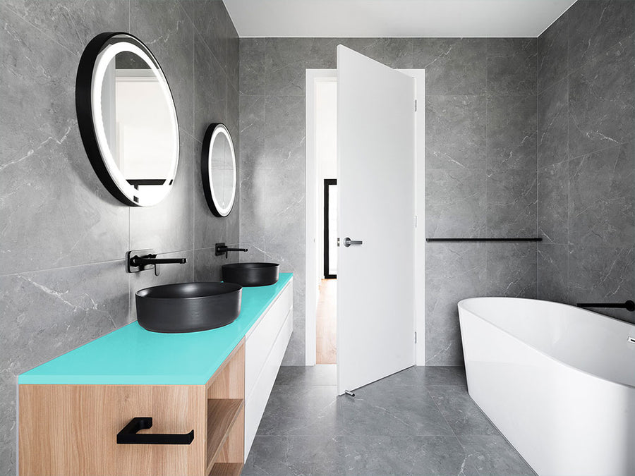 3M™ 2080 Satin Key West Bathroom Countertop Wraps