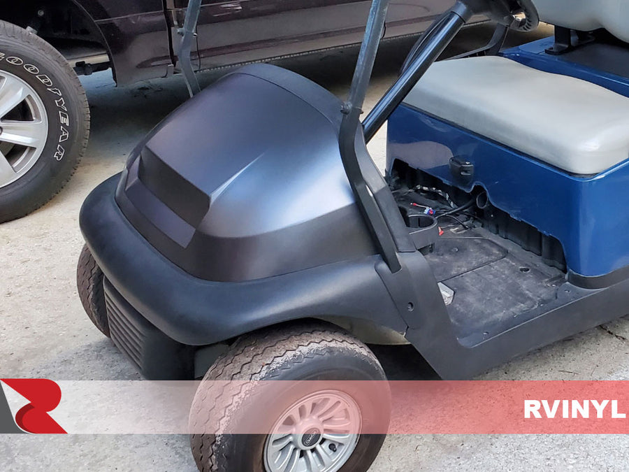3M 2080 Series Satin Dark Gray Golf Cart Wrap