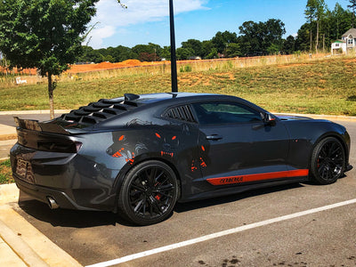 3M 2080 Satin Gold Dust Black DIY Car Wrap