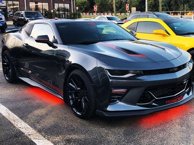 3M 2080 Satin Gold Dust Black Installed Car Wrap