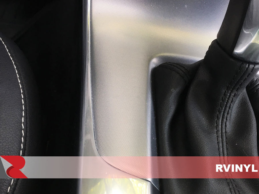 3M 2080 Matte Silver Custom Shift Control Wrap