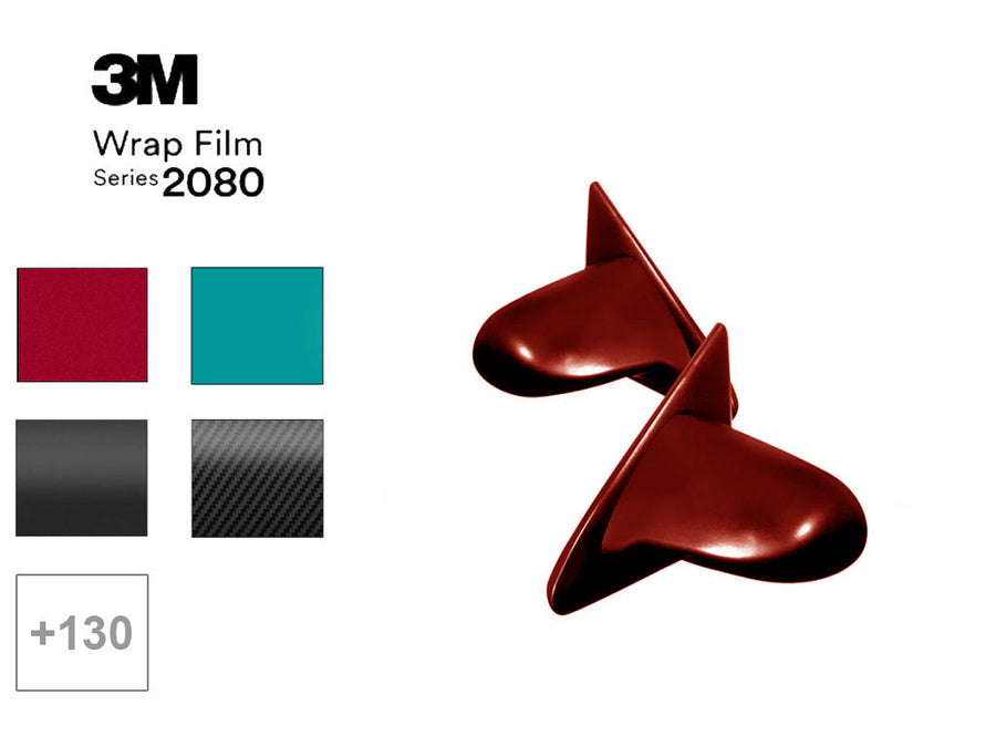 3M Side Mirror Wraps~3M 2080 Vinyl Hood Wraps~0