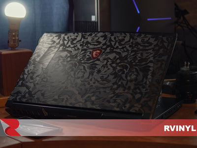 3M 2080 Series Shadow Black Laptop Wrap