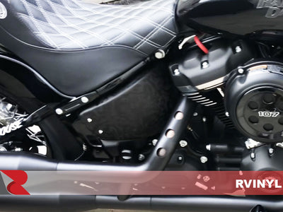 3M 2080 Series Shadow Black Motorcycle Wrap