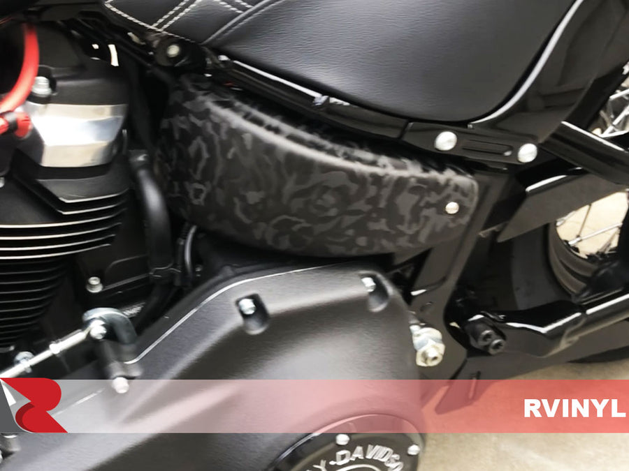 3M 2080 Series Shadow Black DIY Motorcycle Wrap
