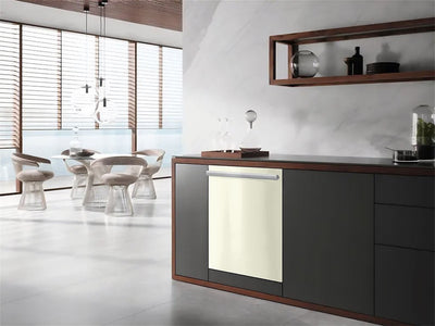 3M™ 2080 Satin Pearl White Wrapped Dishwasher Example