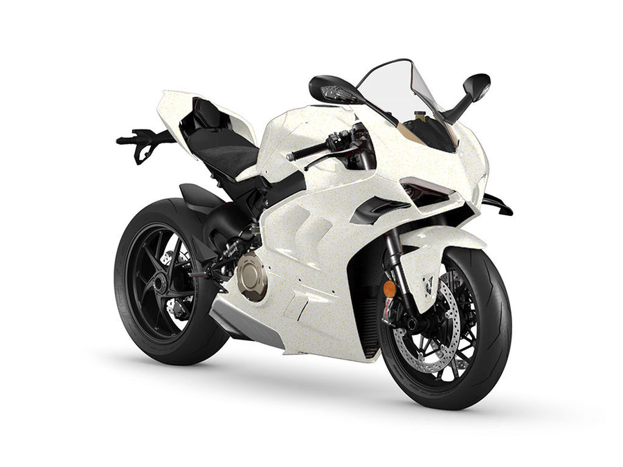 3M 2080 Satin Frozen Vanilla Motorcycle Wraps