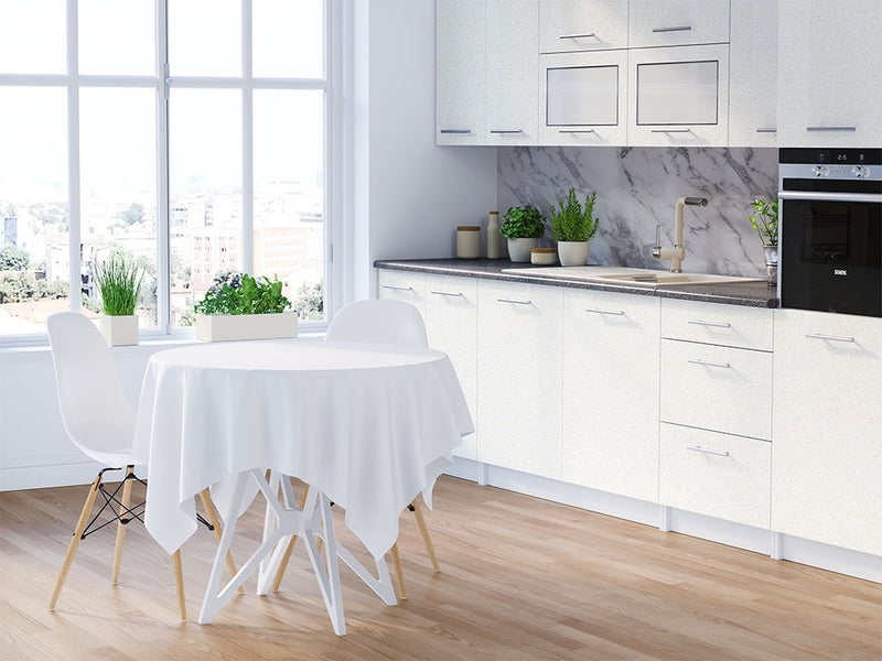 3M 2080 Satin Frozen Vanilla DIY Kitchen Cabinet Wraps