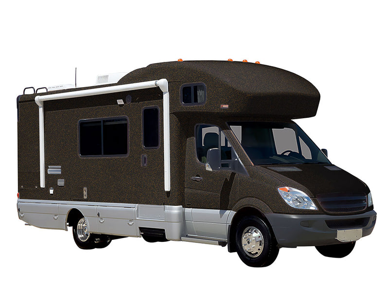 3M 2080 Satin Gold Dust Black DIY RV Wraps