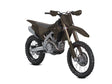 3M 2080 Satin Gold Dust Black Dirt Bike Wraps