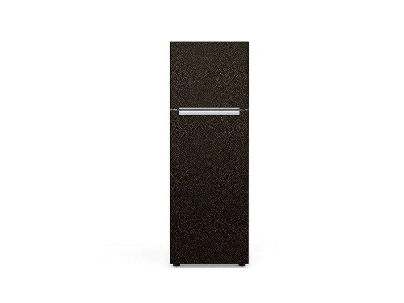 3M 2080 Satin Gold Dust Black DIY Refrigerator Wraps