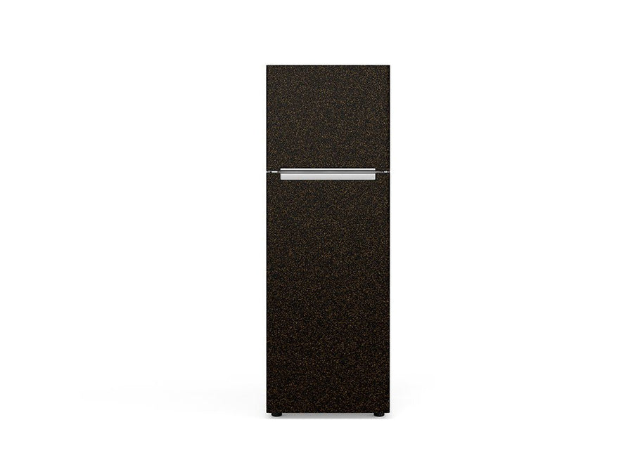 3M 2080 Satin Gold Dust Black DIY Refrigerator Wraps